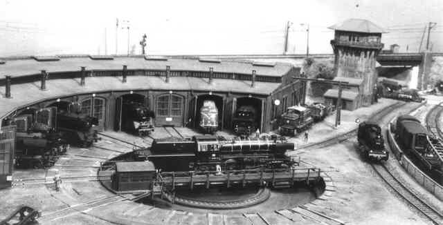23 105 im Bahnbetriebswerk Norfalk